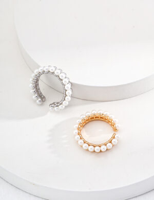 Garland Ring - Platinum white