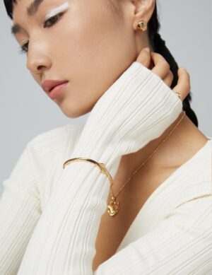 Double Luck Bracelet - Retro gold color