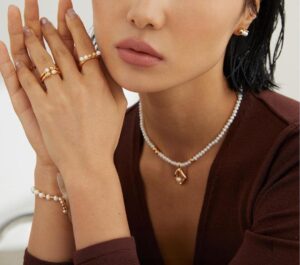 Starlight Ring - Retro gold color