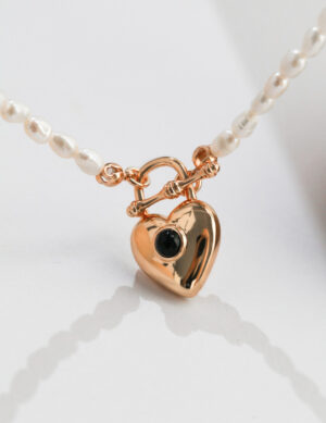 Heart - Lock Necklace