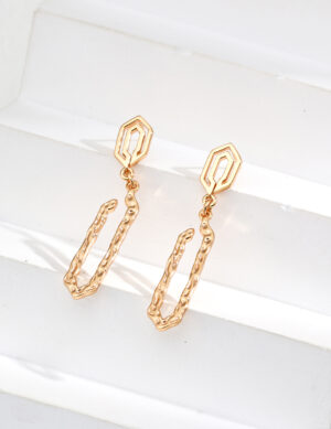 FlexiGeometric earrings - Narrow