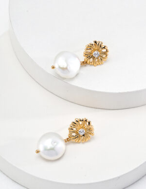 Bloom Pearl Earrings