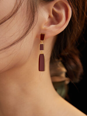 Ruby Swingers Earrings