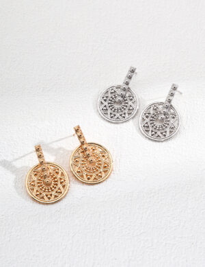 Lava Shell Earrings