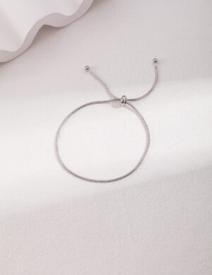 Composure Art Bracelet - White gold color