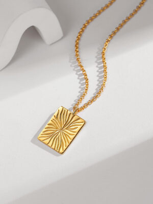  Time - Vein Necklace