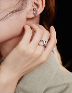 Ever Changing Ring - White gold color