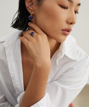Clam Strength Necklace, Ring & Earring