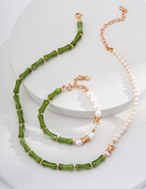  Graceful Resilience Necklace&Bracelet