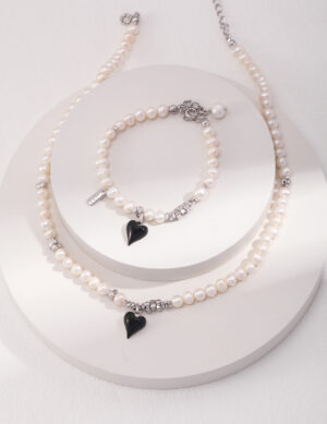Brave Love Bracelet - White gold color