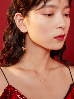 Deep Love Necklace & Earring
