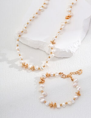 Polished Treasure Necklace & Bracelet