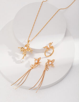 Free Butterfly Necklace, Earring & Ring