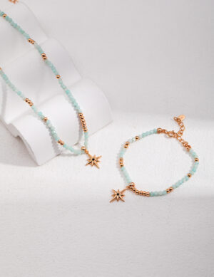 Shining Star Necklace & Bracelet