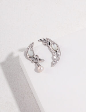 Crescent Moon Earring