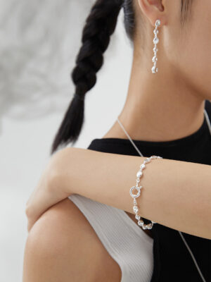 Fearlessly Footsteps Bracelet & Earring