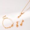NECKLACE+ EARRING+ BRACELET